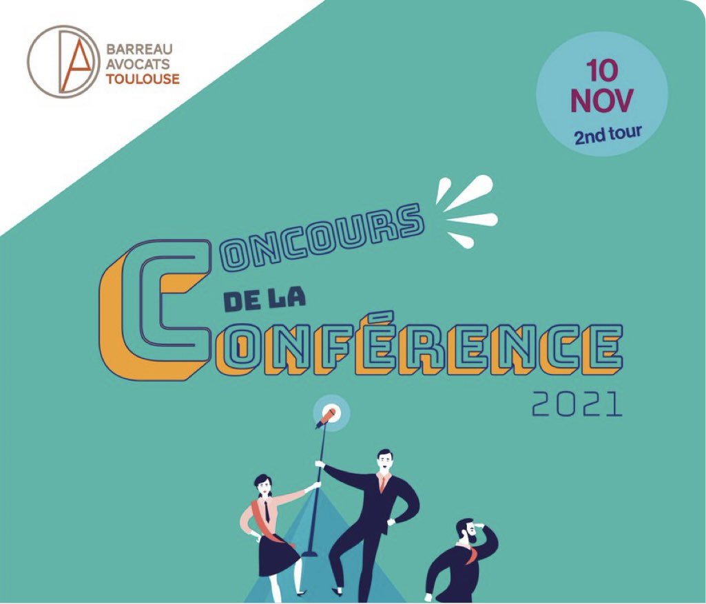 Barreau de Toulouse (@barreautoulouse) on Twitter photo La finale du concours de la #Conférence du <a href="/BarreauToulouse/">Barreau de Toulouse</a> aura lieu demain à partir de 18h00 dans la Grand'Chambre de la Cour d'Appel, Place du Salin à #Toulouse. Venez nombreux assister à la démonstration d’éloquence des jeunes talents du Barreau toulousain. La finale du concours de la #Conférence du <a href="/BarreauToulouse/">Barreau de Toulouse</a> aura lieu demain à partir de 18h00 dans la Grand'Chambre de la Cour d'Appel, Place du Salin à #Toulouse. Venez nombreux assister à la démonstration d’éloquence des jeunes talents du Barreau toulousain.