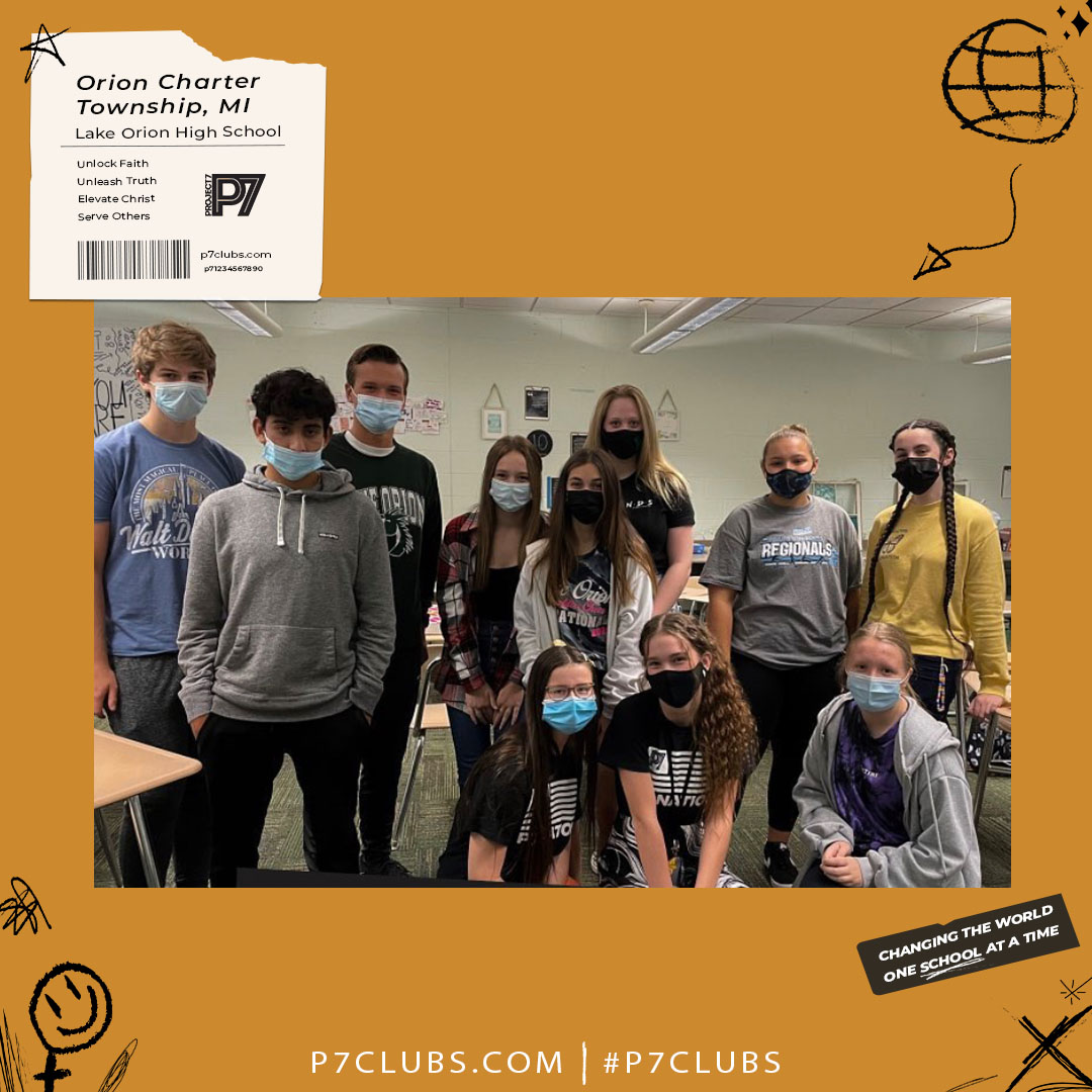 Michigan is unlocking their faith!! 
#P7Clubs