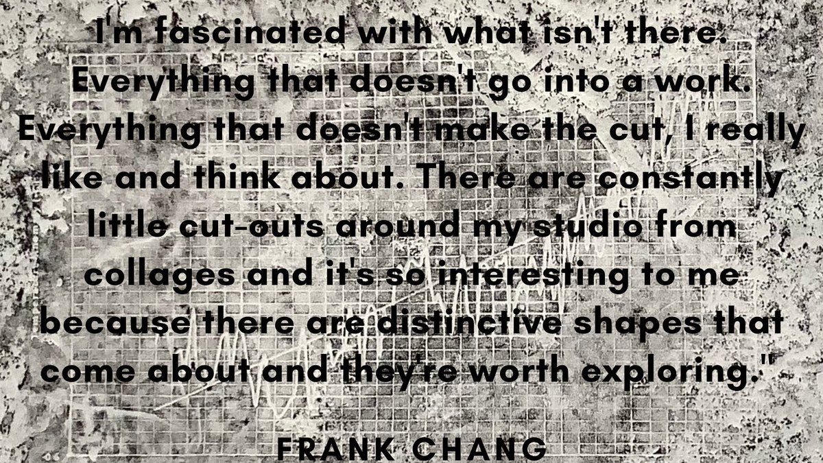 toppingabrielle's tweet photo. #FrankChang The rubbing technique on xuan paper artwork behind the quote is called “Rising” https://t.co/7CXe7UQNmN