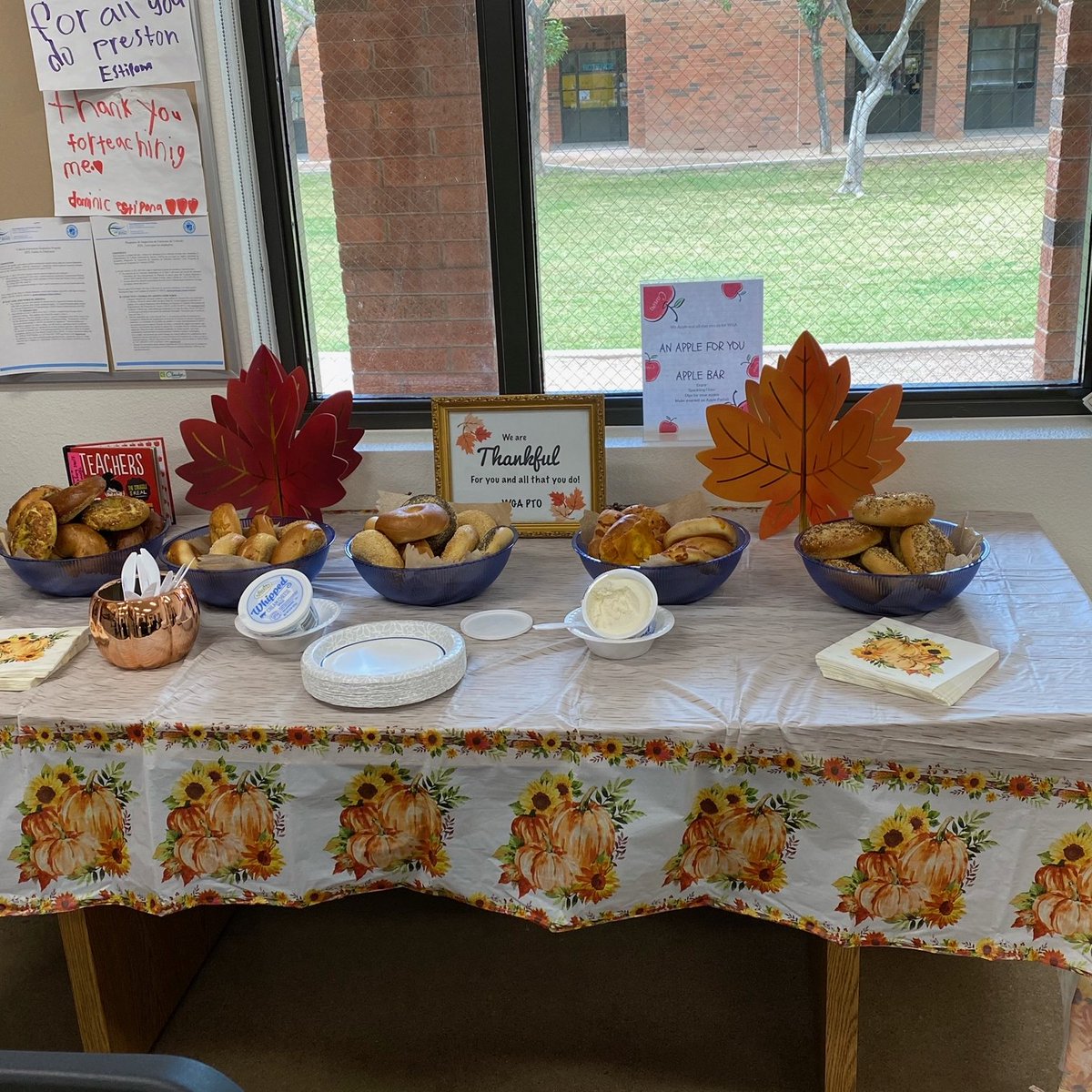wgapto's tweet photo. We are thankful for WGA!
All students wrote something about WGA that they are thankful for and PTO created a gratitude tree with their answers. We were blown away with the thoughtful responses. Thank you to our wonderful school, teachers, and staff for all that they do! 💙💚 https://t.co/ZdtXDAp4tf