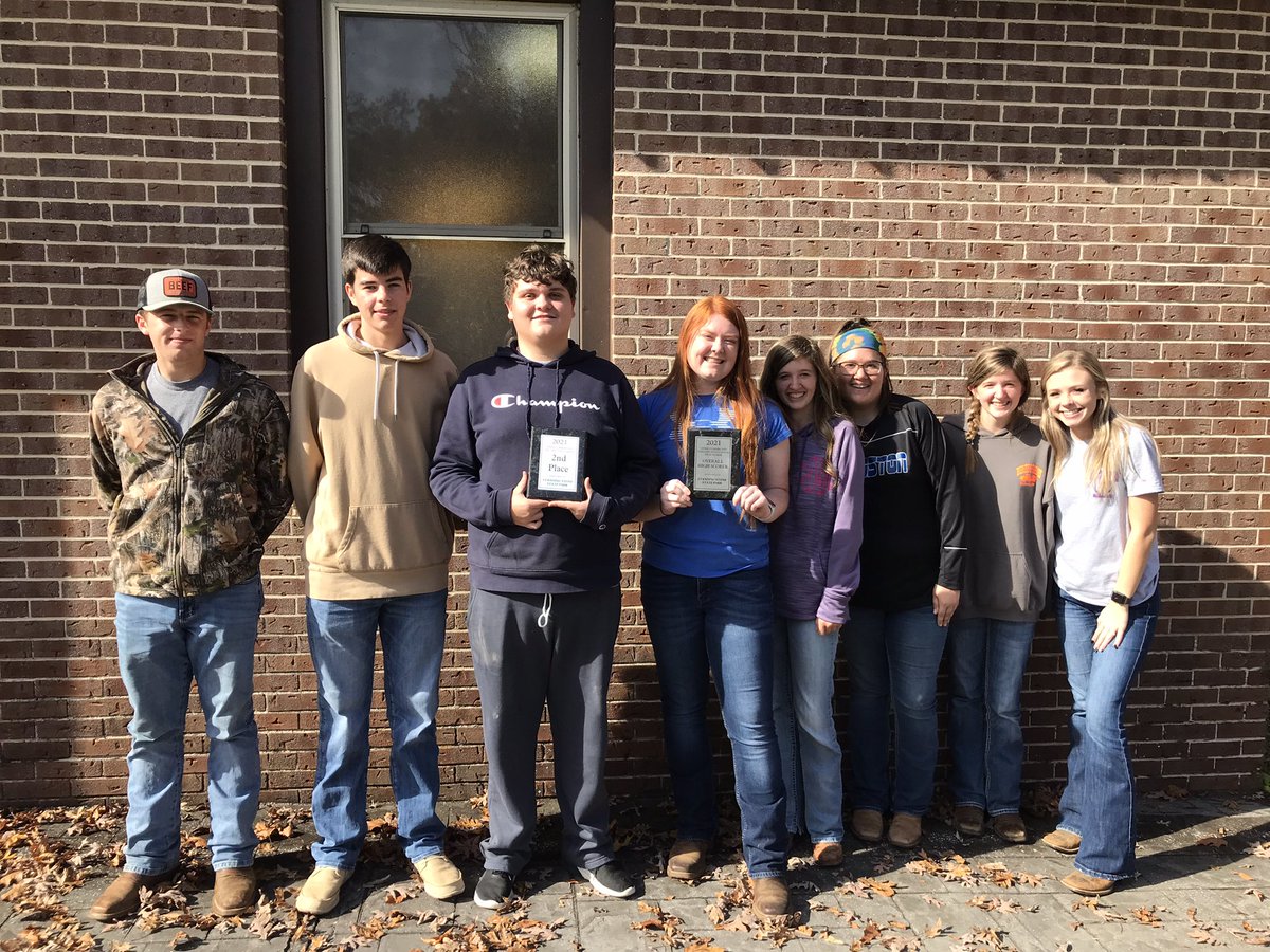 LivingstonFFA's tweet photo. Livingston FFA placed 2nd at the inaugural Upper Cumberland Forestry Invitational held today at Standing Stone State Park.  Elyza Nelson was the overall highest scoring individual at the contest. https://t.co/WDFr9Puxah