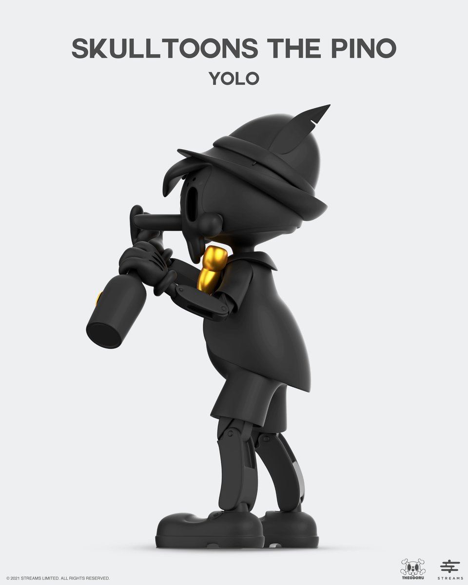 streamsart's tweet photo. Theodoru氏SKULLTOONS THE PINO 新シリーズが登場！YOLO - 人生は一度きり 今自分のために生きる、人生を楽しんで~
アーティスト #Theodoru デザイン
STREAMSプロデュース
世界限定399体 シリアル番号証明書付き
材質:ビニール/ PVC / ABS
高さ:約35cm
出荷予定日:2021第4四半期
#streamsart #arttoys https://t.co/L40hv9Ze0I