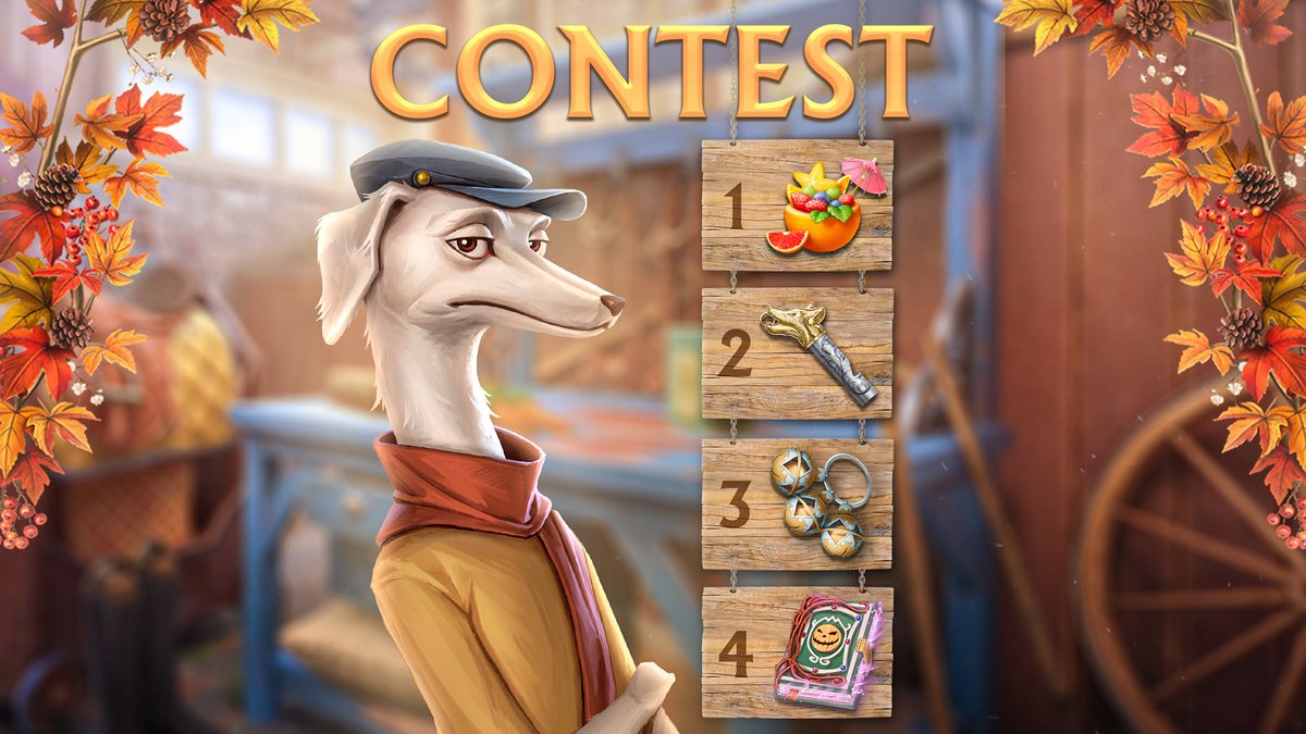 SeekersNotes's tweet photo. Mr. Greyhoundale is barking at passers-by and scaring people in Darkwood! 😨
Find the right item in the picture to use against the monster and help us banish him from the city.

Leave your answer and get a chance to win: 🌟50 rubies, a Gold Scarab, and Treasures of Fortune🌟 https://t.co/k5bnjBetUe