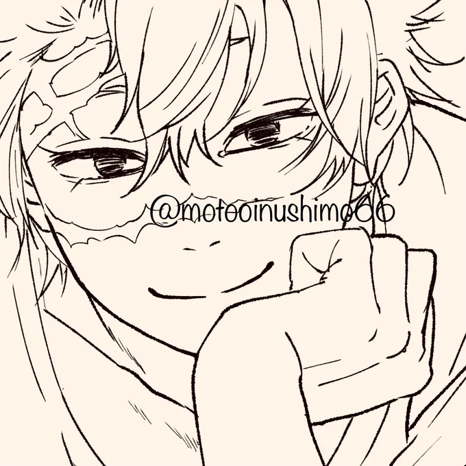 進I捗。
きゅるんきゅるんに描きすぎた🍃さん。うう〜〜ん💦 