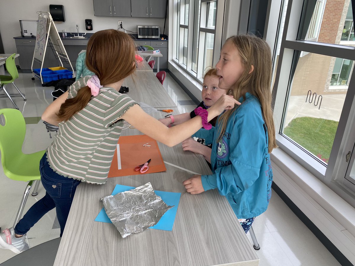 Amazed at their teamwork skills! They had to rely on nonverbal communication to get the job done! <a href="/westclergifted/">West Clermont Gifted Services</a> #wcgifted <a href="/SummersideElem/">Summerside ES</a>