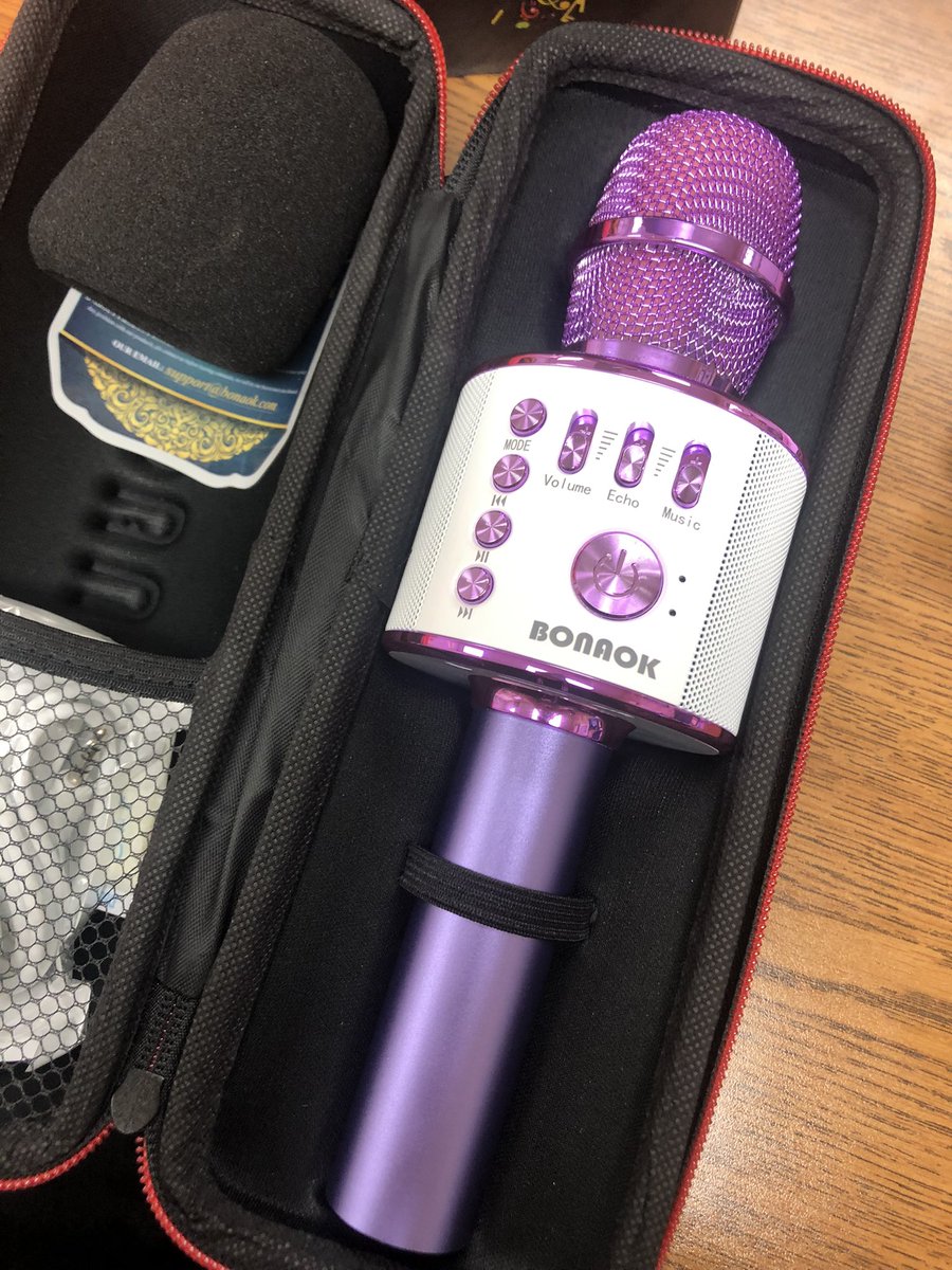 Day made!!! Thank you <a href="/sarcher06466184/">sarcher</a> for gifting me with the World’s BEST microphone!  It’s purple!  She said it will be perfect for our meetings!!  I agree!  I did make a few friends at breakfast and lunch today!  #AlvaradoExcellence #blameMsArcher #findyourpeople