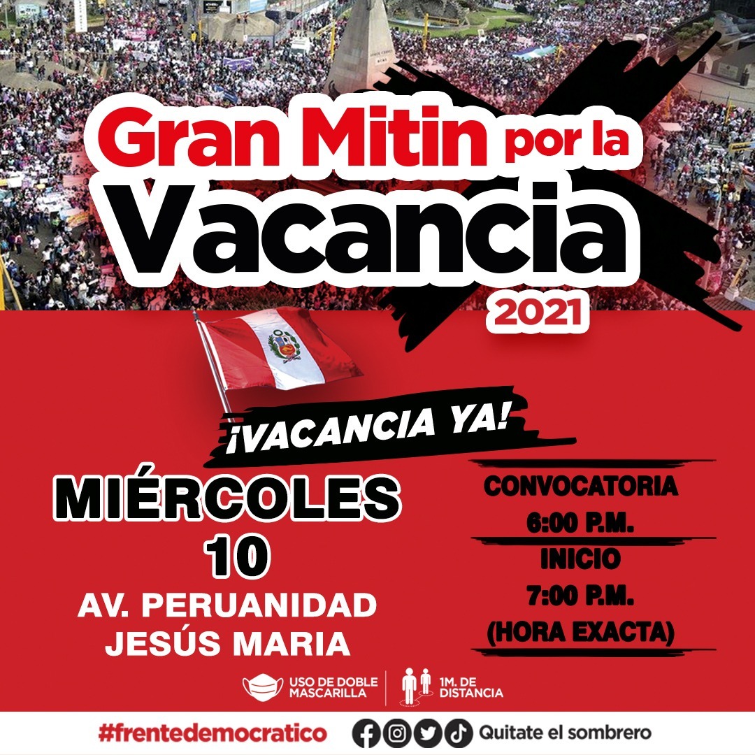 alvarosarco's tweet photo. RT! #VacanciaPedroCastillo https://t.co/9Hpa3hstkz