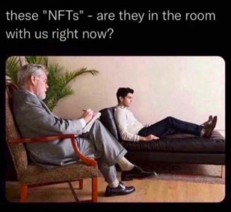 Trying to explain #NFT to anyone outside the #NFTCommunity 

Retweet if you feel the struggle!