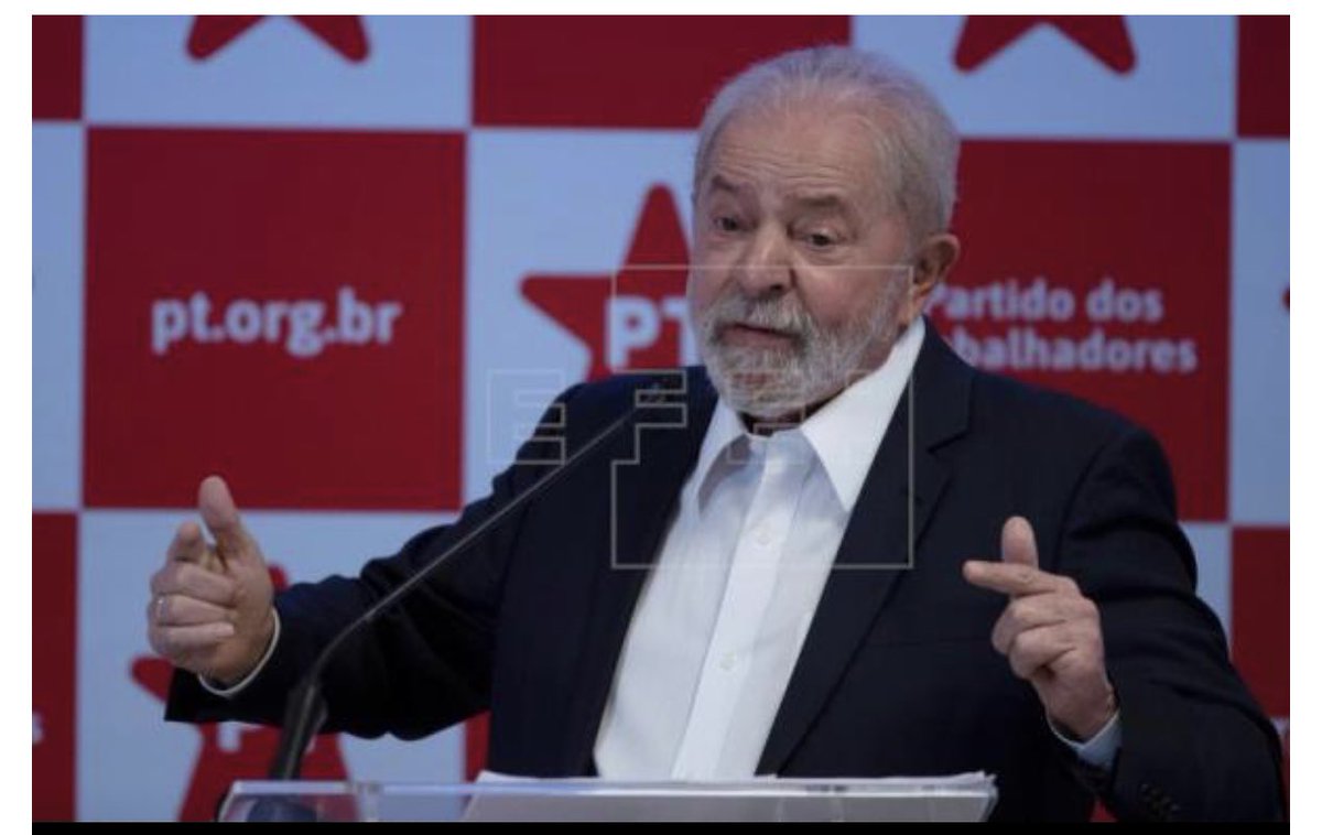 🇧🇷🇳🇮 El Partido de los Trabajadores de #Brasil, liderado por <a href="/LulaOficial/">Lula</a>, calificó la victoria del Cmdte. Ortega, como "gran manifestación popular y democrática", confirmando el apoyo de la población al proyecto del FSLN.

<a href="/OrlenysOV/">✽ Orlenys Ortiz 🍁🍃</a> <a href="/BenjaminNorton/">Ben Norton</a> 
pt.org.br/blog-secretari…
