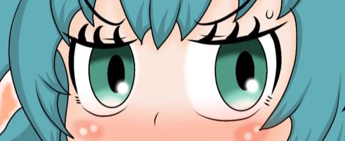 #このタグを見た人は自分の絵柄の目部分を見せる簡単な目めめ 