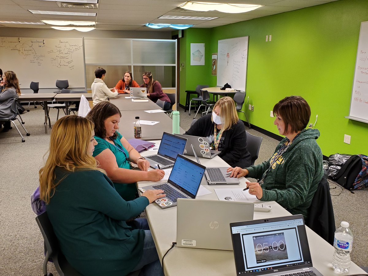 tanna_kincaid's tweet photo. Great night at BPS with 2nd &amp; 3rd guiding coalition teams digging into scales &amp; using feedback to identify next steps. Shoutout to lead teachers AndreaCarson, KateKlootwyk, JenniferRoth &amp; RenaeVilhauser for leadership &amp; ALL for their critical thinking &amp; collaboration.  #learnbps https://t.co/NdzrMwuBdu