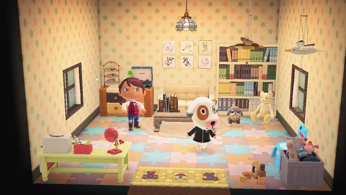CrazyPanqueques's tweet photo. Redecoré la casa de mi querido Cándido #AnimalCrossing #ACNH #NintendoSwitch https://t.co/SqLQR2ILL8