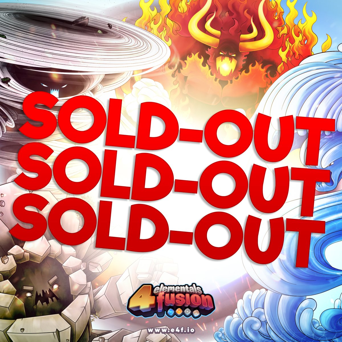 🚨🚨 WE'RE SOLD OUT 🚨🚨

WOW. That was insane. You guys are CRAZY.

SECONDARY MARKET IS BEING PROVIDED. Please, wait for our confirmation. 

THANK YOU!

🔥🌪️⛰️🌊