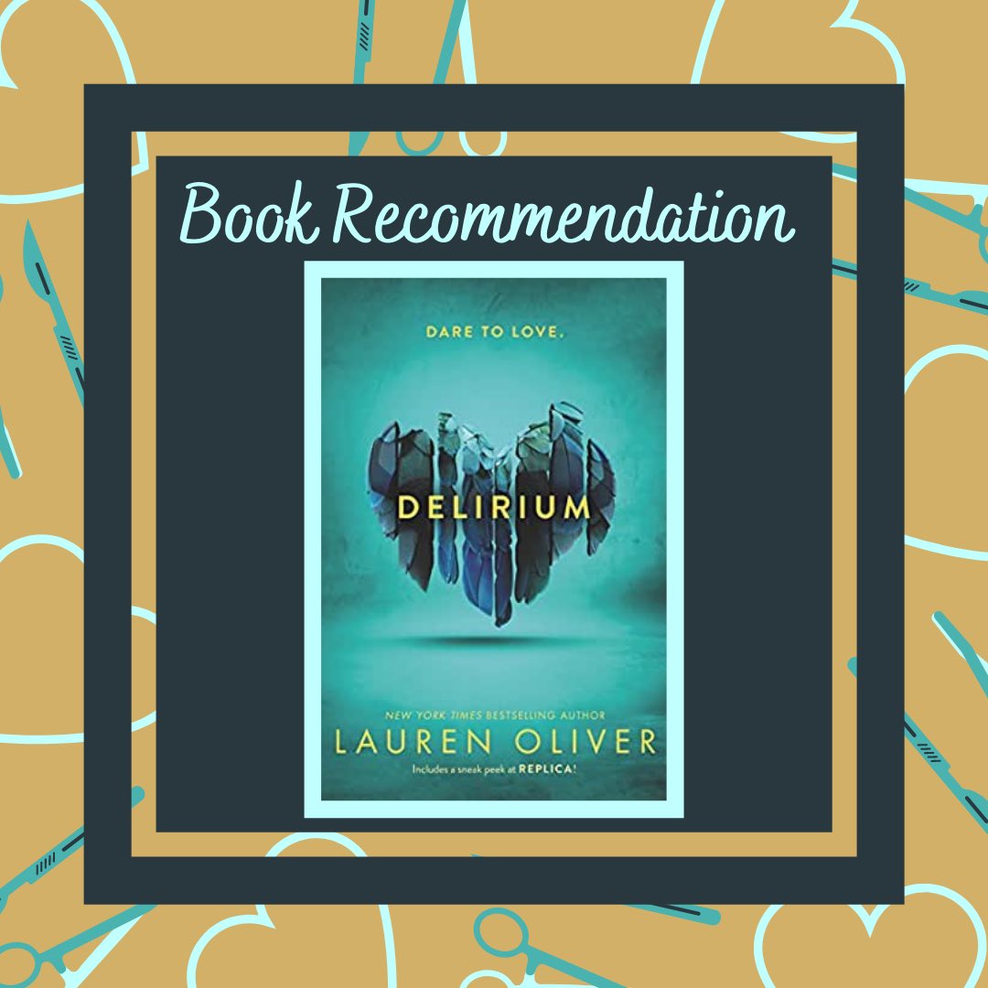 New Book Recommendation! 
Lena lives in a world where love is a disease that you avoid by getting a surgical procedure to “cure” you at 18 years old. She is looking forward to receiving the cure, but then she meets a boy who is from the “Wilds” and her world is shaken📖#ReadABook