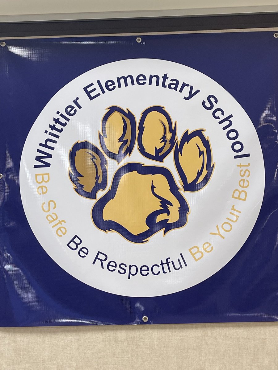eps_nl's tweet photo. We are visiting Whittier Elementary! https://t.co/ueiQtEyjks