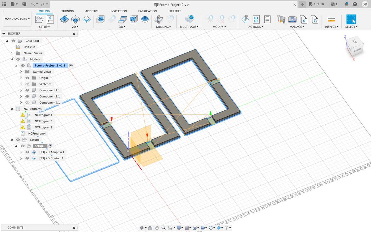 surajbarthy's tweet photo. [2115] My first CNC file 

#nid #itp #everyday #autodesk #fusion360 #3d #art #fabrication #pcomp #physicalcomputing #learn #daily https://t.co/WefTfl2gaK