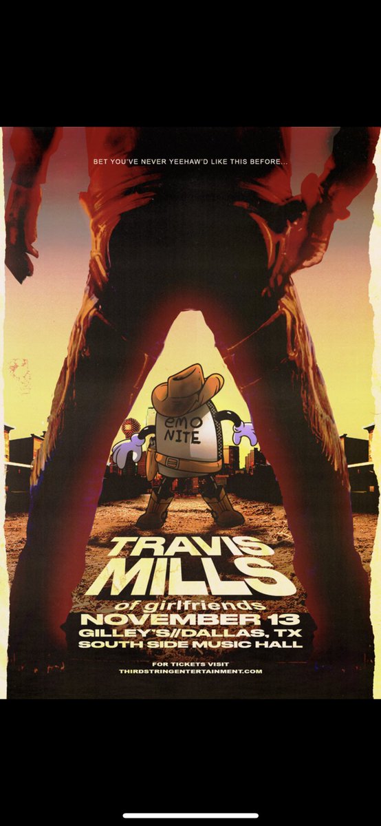 Guests for <a href="/emonitela/">emo nite</a> this Saturday are 🤯🤯🤯

<a href="/fzummo/">Frank Zummo</a> (of <a href="/Sum41/">Sum 41</a>)
<a href="/travismills/">holytravis</a> (of <a href="/girlfriendsxo/">girlfriends</a>)
<a href="/KeepFlyingBand/">Keep Flying</a>
<a href="/DozerTX_/">Dozer TX</a>
<a href="/NomineeMusic/">Nominee</a>
<a href="/allthereisTX/">ALL THERE IS</a>

🎟 Tickets to all shows are available at seetickets.us/thirdstringent…