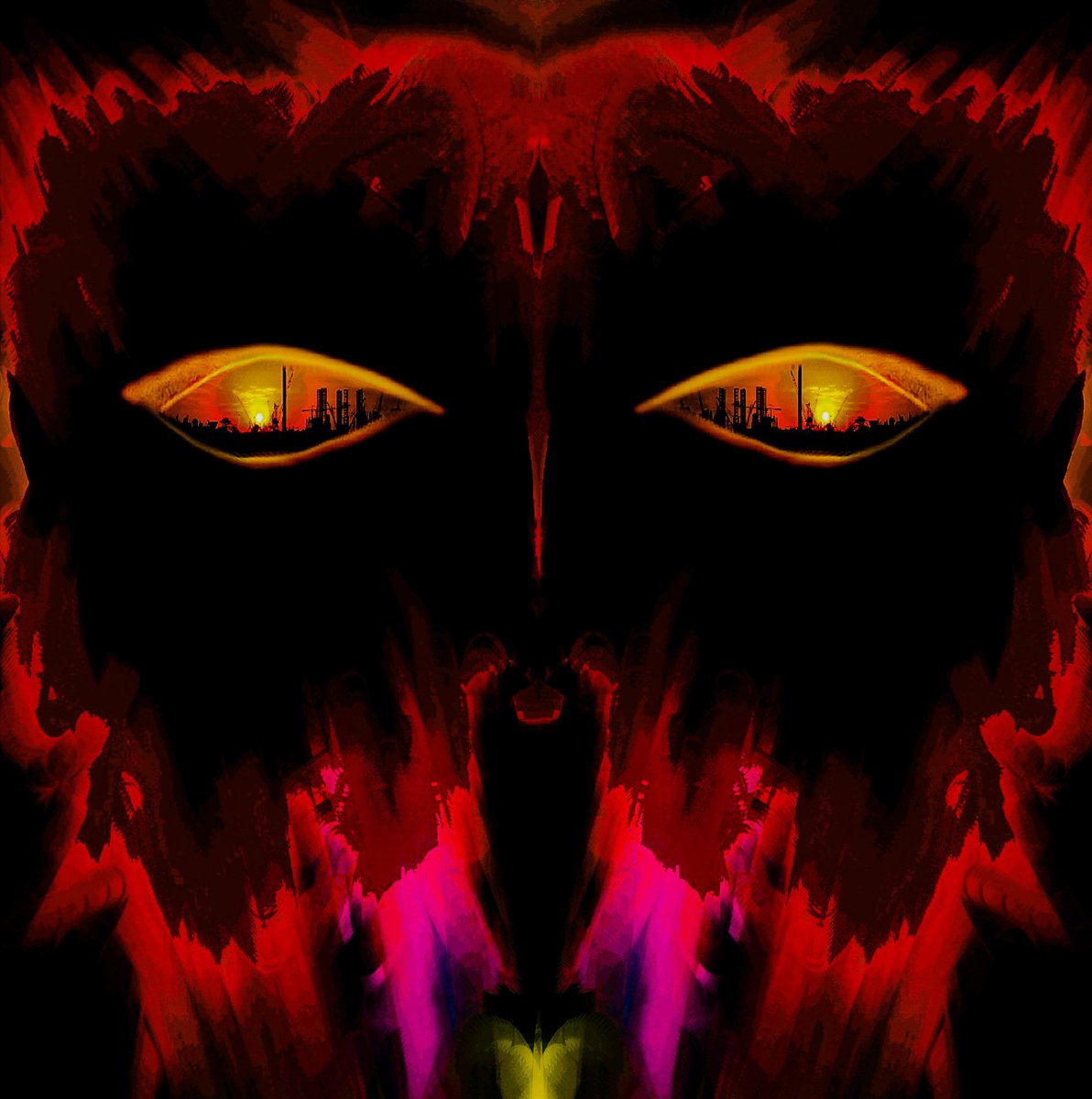 Aghorification's tweet photo. Mystery of Being #artwork #digitalart https://t.co/RFMWhd6lvj