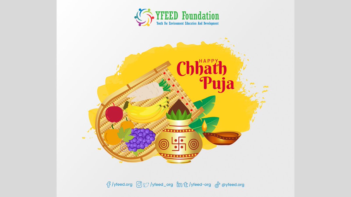 It's a day to offer Arghya to Sun God with all your heart. 
May your fast bring lots of joy and possibility. 
Happy Chhat Puja!