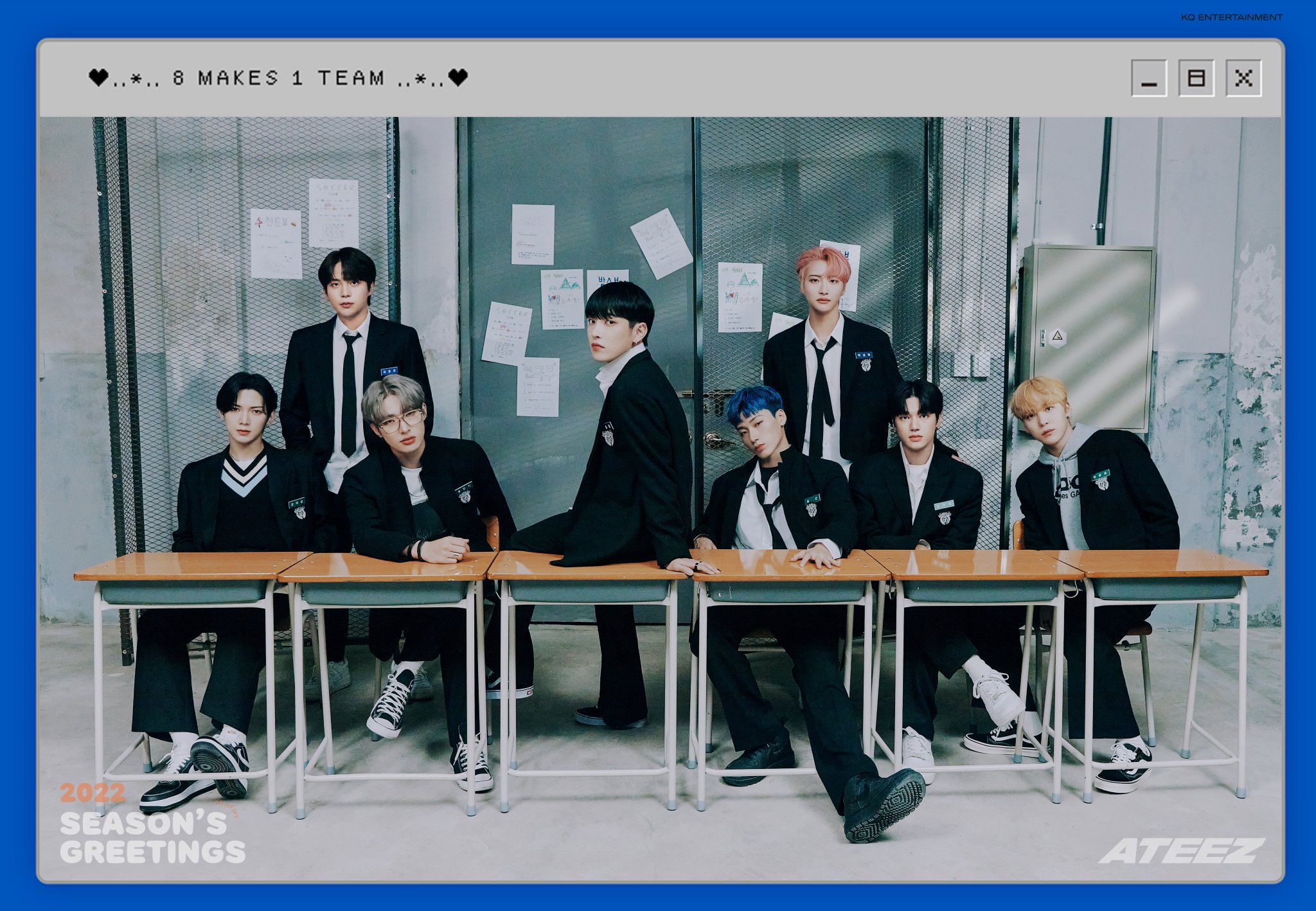 ATEEZ(에이티즈) on Twitter "[📷] ATEEZ 2022 SEASON'S GREETINGS Preview