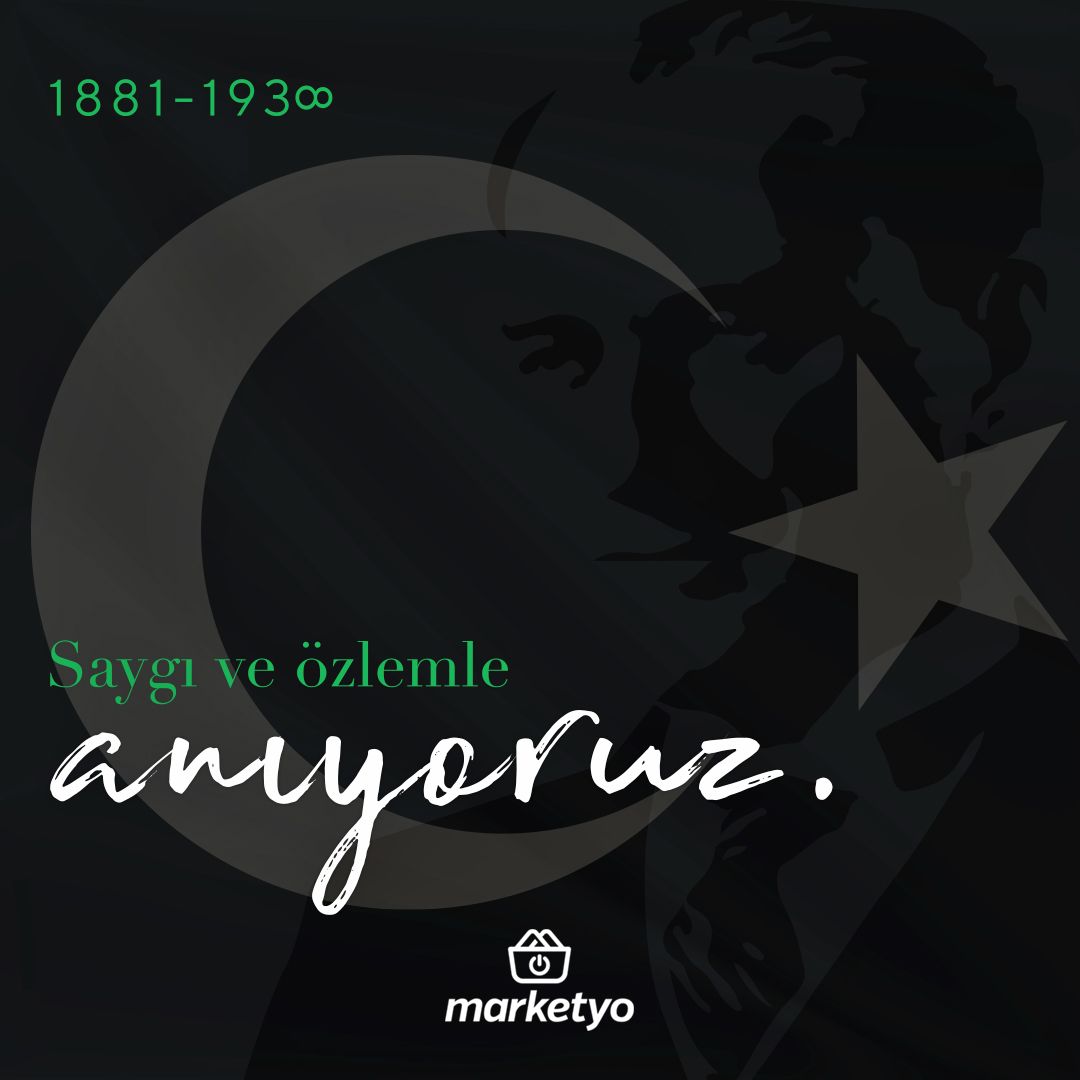 ‘’Benim naçiz vücudum, bir gün elbet toprak
olacaktır. Fakat Türkiye Cumhuriyeti, ilelebet payidar kalacaktır.’’
Mustafa Kemal Atatürk

Atamızı ölümünün 83. yılında saygı ve özlemle
anıyoruz… 

#10Kasım