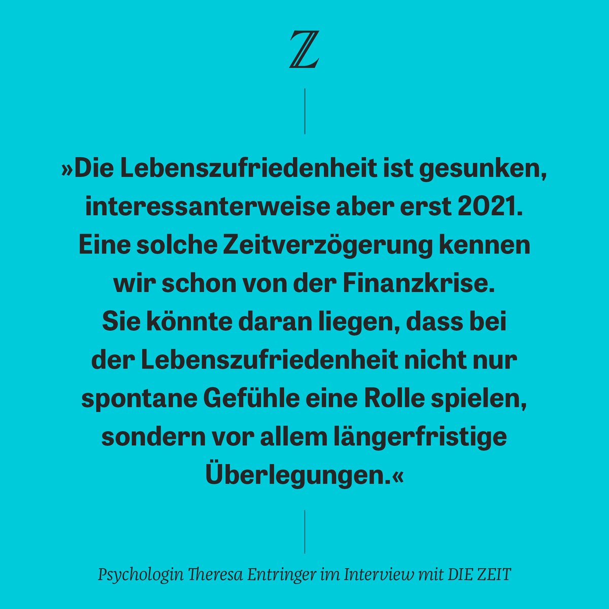 Was haben die Corona-Lockdowns mit der Psyche der Menschen gemacht? Vielen ging es besser als befürchtet, hat die Psychologin Theresa Entringer festgestellt. Das habe auch damit zu tun, dass Menschen sich an Belastungen gewöhnen können. #red trib.al/sp97jKA #Abo