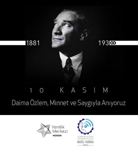 Kurtuluş Savaşımızın Başkomutanı ve Cumhuriyetimizin kurucusu Gazi Mustafa Kemal Atatürk’ü aramızdan ayrılışının 83. yıl dönümünde sevgi, saygı ve özlemle anıyoruz.
#10kasım #ataturk #modelfabrika #mersinmodelfabrika