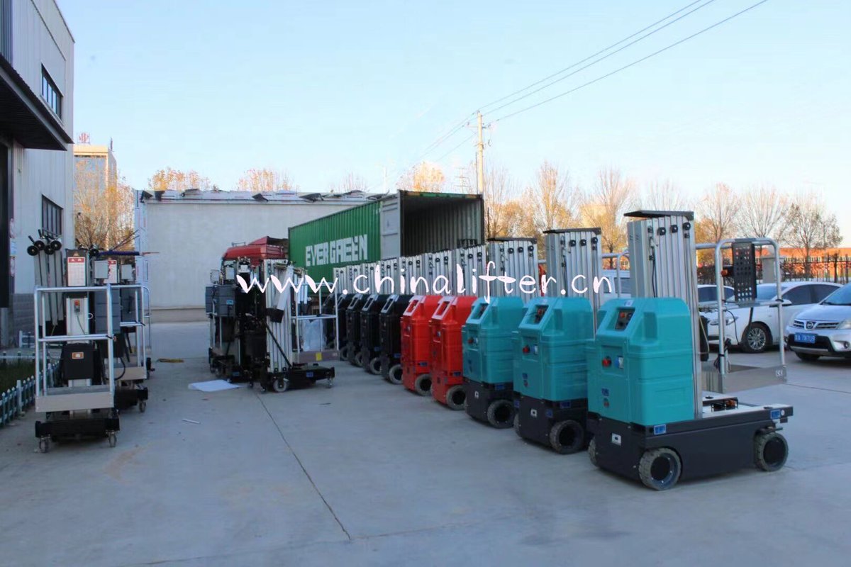 ZTCL_Judy's tweet photo. ZTCL High quality aluminum alloy mast lift/self-propelled aluminum lift arrange shipping to Europe.
#accessequipment #poweredaccess #verticalmastlift #aerialworkplatform #genielift #skyjack #liftingsolution #rentalequipment #manlift https://t.co/0IJ1y1wscI