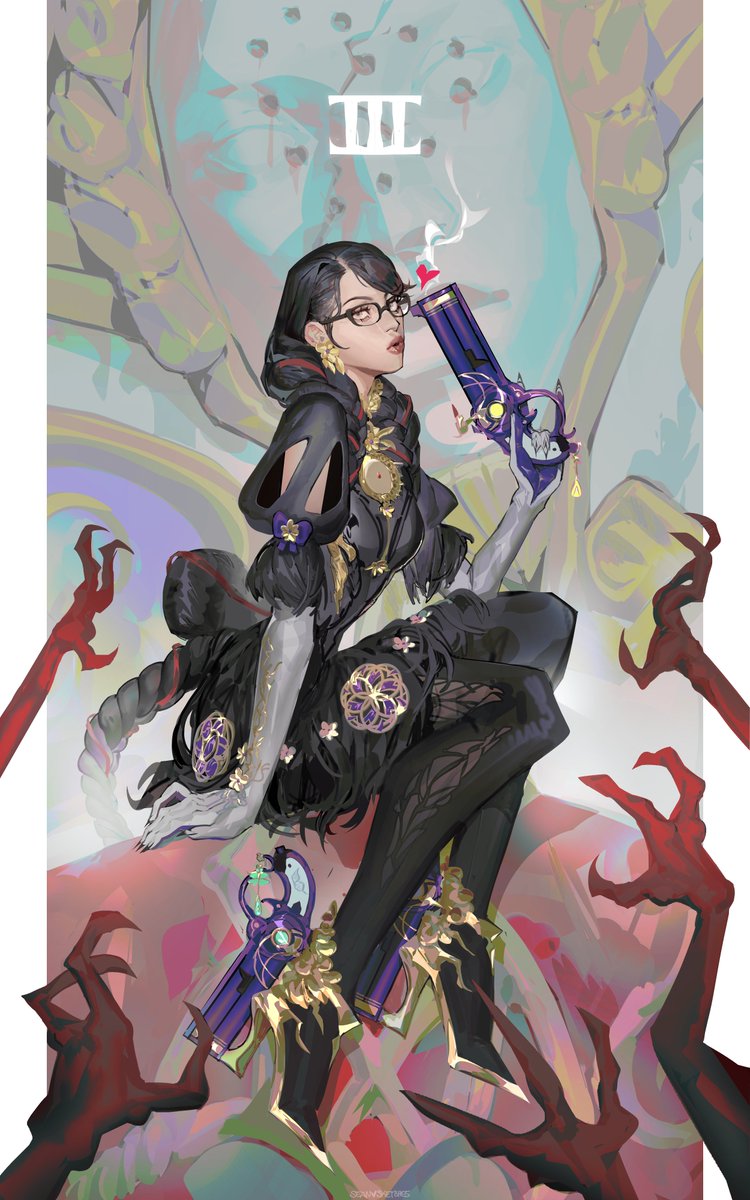 SeanSketches's tweet photo. Bayonetta https://t.co/Zi8CNo0gEQ