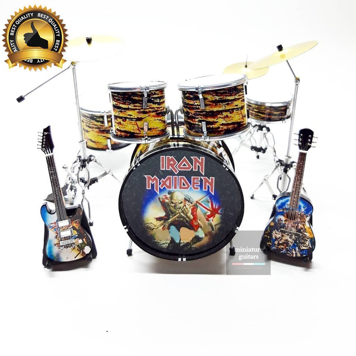digitalsedayu's tweet photo. Iron Maiden Miniature Set Drum And Small Guitars Perfect Music Gifts. Free shipping today https://t.co/ul3dNSn88x
#IronMaiden 
#miniatureguitars
#miniaturedrum
#GBBO 
#FreeNazanin 
#SocialMediaKindnessDay 
#ForzaHorizon5 https://t.co/BZaOZbSjYt