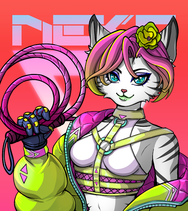 36 lives at your service!🐱
Art is an absolute beaut 💙
And I bet they can do some real damage 🔫

#SipherNEKO <a href="/SIPHERxyz/">Holland Santos</a>