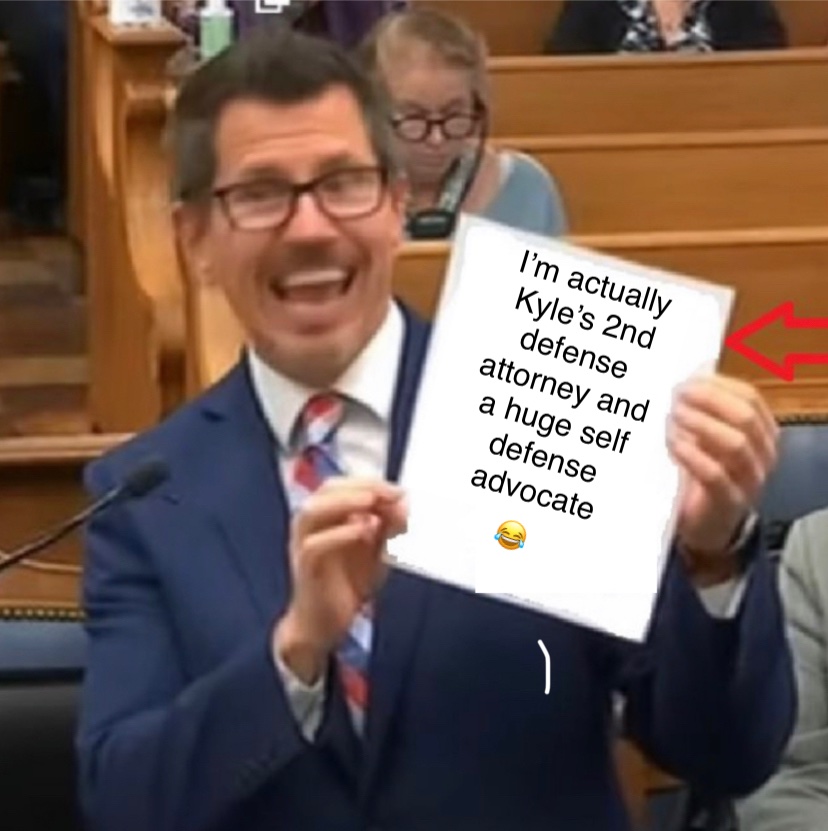 mom_at_arms's tweet image. I mean.....the way it’s going for him.....it’s a plausible situation 
#Binger #SelfDefense #KyleRittenhouseTrial