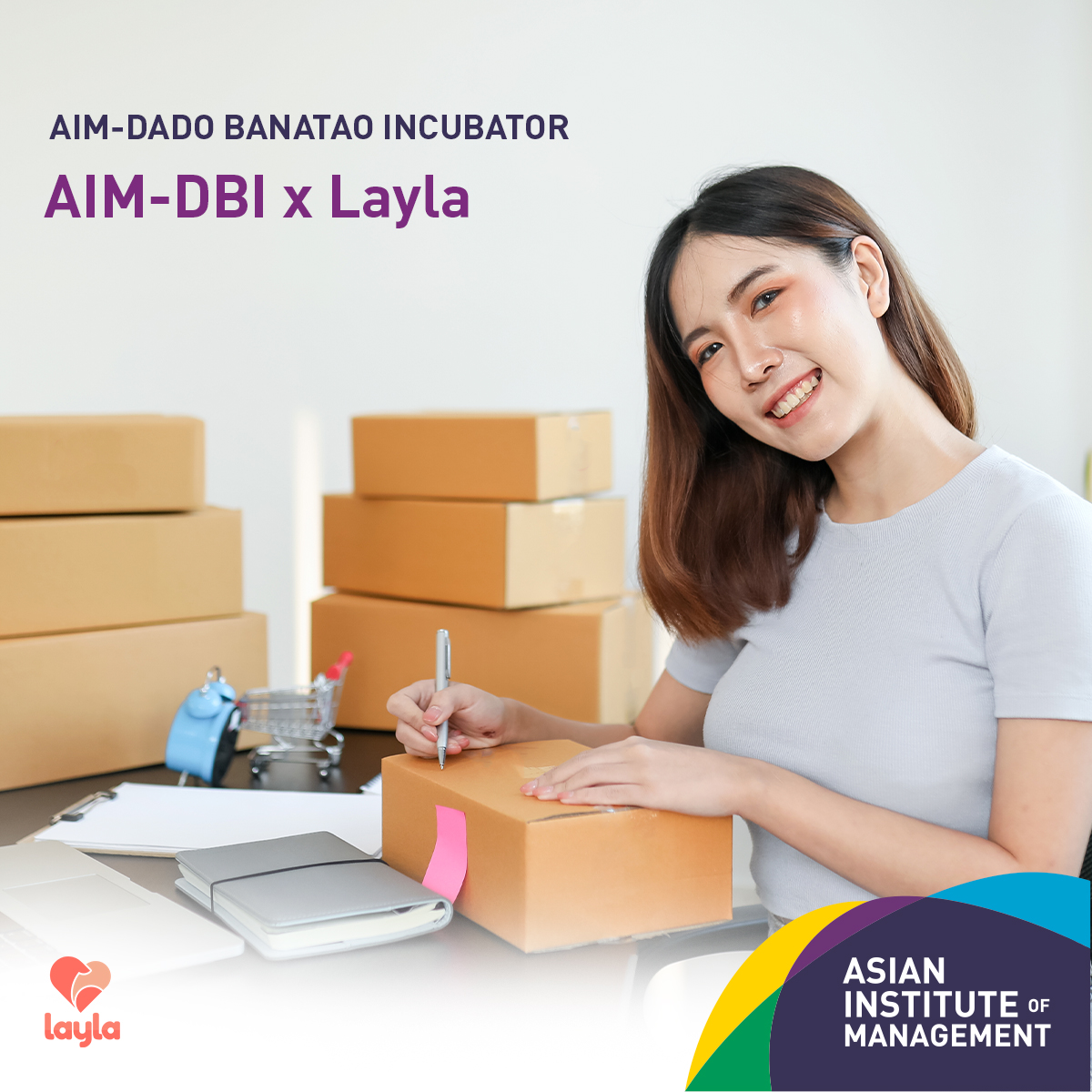 aimdbi's tweet photo. AIM-DBI helps innovative startup ideas like Layla come to life. A community-driven technology, Layla is a full-solution online marketplace and training platform for sellers and resellers.

Learn more about #AIMDBI, visit our website at https://t.co/7PMwxtzftf https://t.co/PHukouKxQW