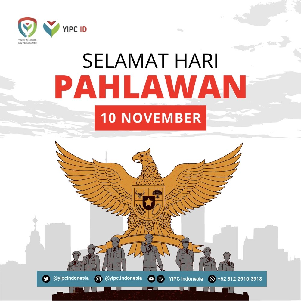 Dalam menghadapi musuh, tak ada yang lebih mengena daripada senjata kasih sayang. 
(Cut Nyak Dien) 

Selamat hari pahlawan 😇