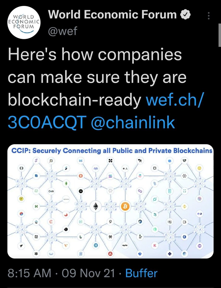 nullpackets's tweet photo. Why #CCIP?
The world needs a Universal Transfer and Messaging Bus
#AllTheChains
#AllTheWorldsData
Connected
Chainlink $LINK #DeFI #NFT #COP26 #COP26Glasgow #SGFintech #SolanaBreakpoint #InfoTech #IoT #AI #InsureTech #FinTech $ETH $BTC https://t.co/pkzjPpkXVJ