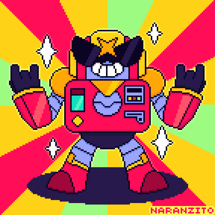 Naranzito's tweet photo. Brawl Stars - Surge 😎

#BrawlStars #BrawlStarsArt #Supercell #pixelart #Pixel #lowpoly #Fanarts #aseprite https://t.co/zJ4ldA6Tof
