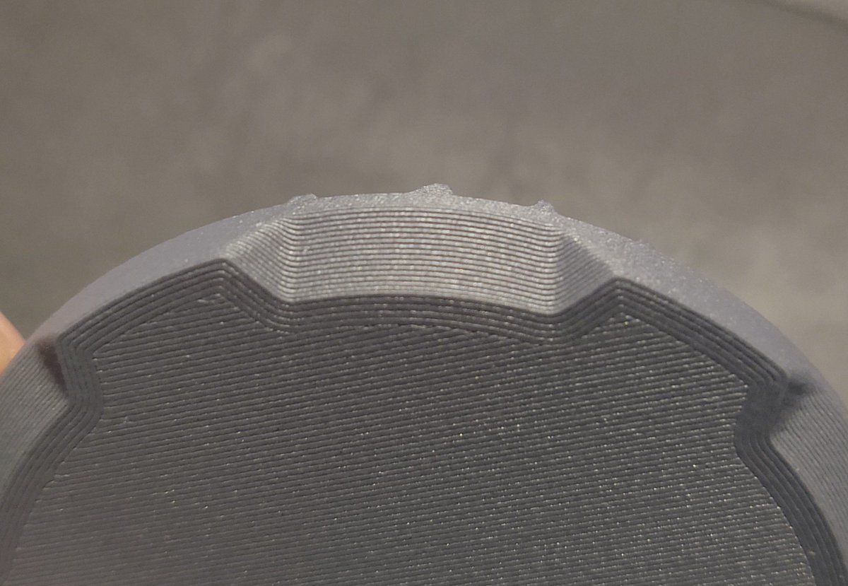 Adrian_Review3d's tweet photo. Matte Fiber Recycled PLA from @Proto_pasta prints sooo nice! First  print, almost dialed in perfectly. https://t.co/l9iDZo9dNZ