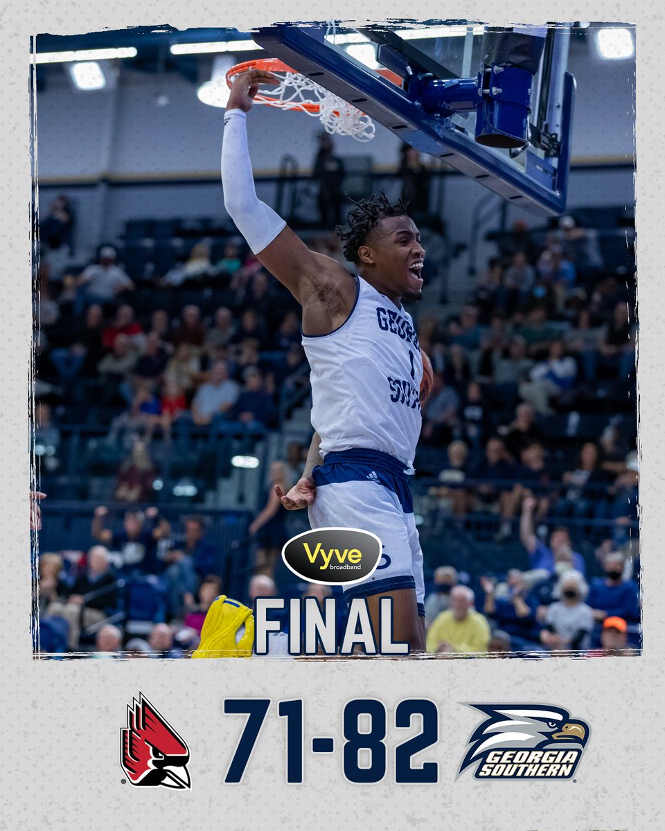 EAGLES WIN!!!!

Man, it feels good to be back. Let's have a season, Eagle Nation!!

#HailSouthern