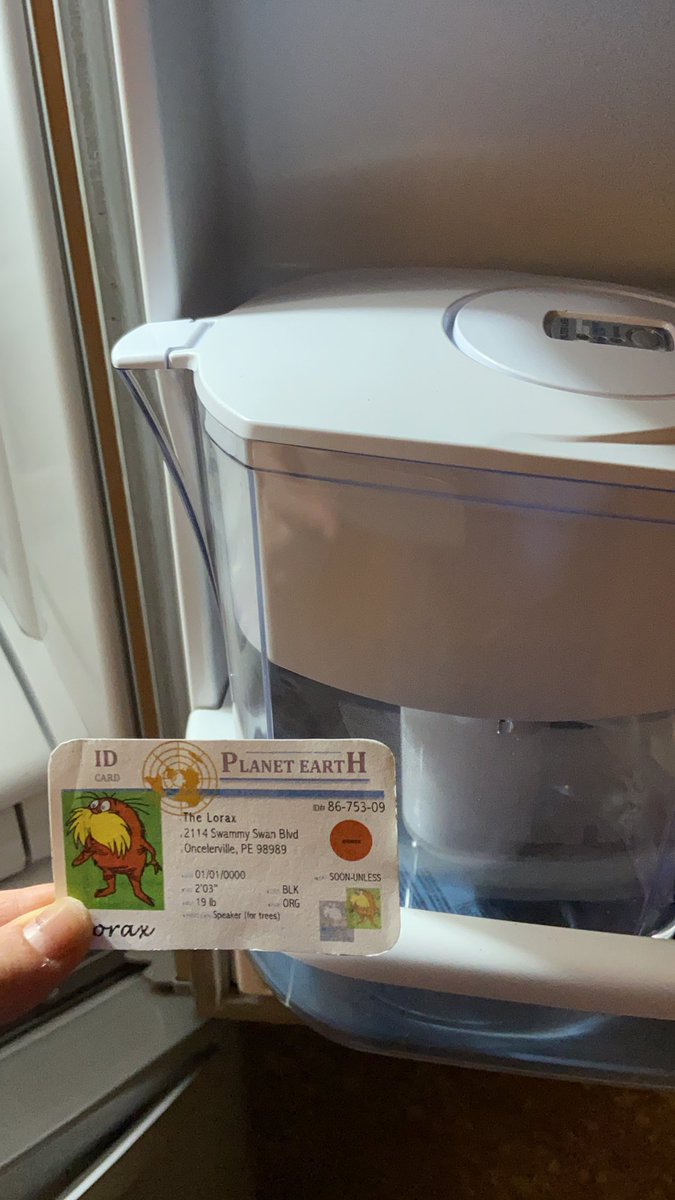 Our kitchen is being remodeled, so the only running water currently available for my family to use is from bathroom faucets. While these are still protected by the SDWA, we use a secondary filter to be safe (and make it taste better :))  #apeswater <a href="/franklinlorax/">APES Project Lorax</a>