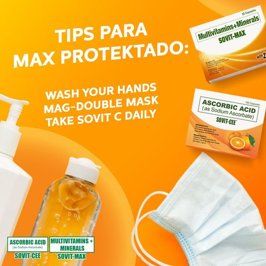 These Max Protektado Tips is brought to you by #SovitVitamins. Stay safe to all at wag kalimutang uminom ng #SovitMax #SovitCee para #GawingMaxEasyAngLife 💯