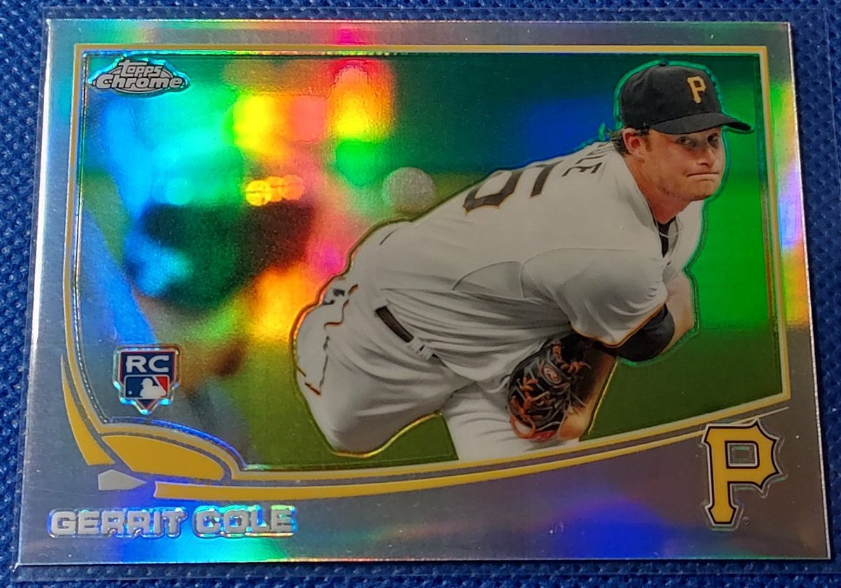 $15. 2013 topps chrome Gerrit cole rookie refractor. https://t.co/GrjhhJFRla