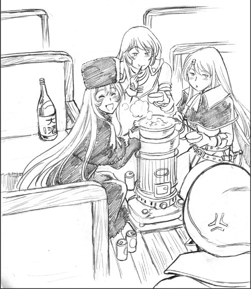 晴れてるのに風が冷たいですねぇ。そろそろおでんか鍋の季節ですわ(再掲) 