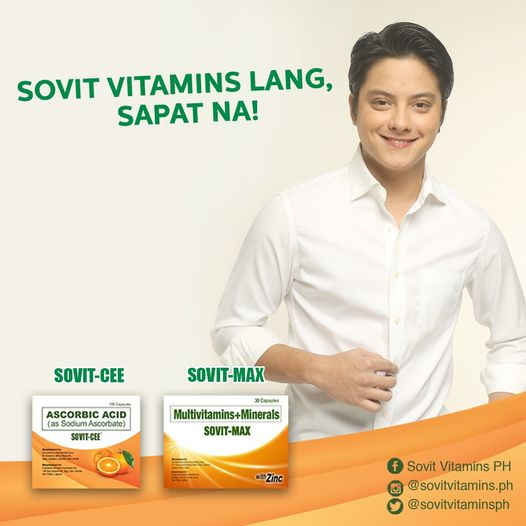 Dito ka sa sapat, Sovit Vitamins dapat😉 Para #maxeasyanglife 
Know more about us! Visit sovitvitamins.com