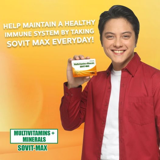 Strong immunity daily? Gawing #MaxEasy yan! Take Sovit-Max everyday! #GawingMaxEasyAngLife #sovitmax 
Know more about us! Visit sovitvitamins.com