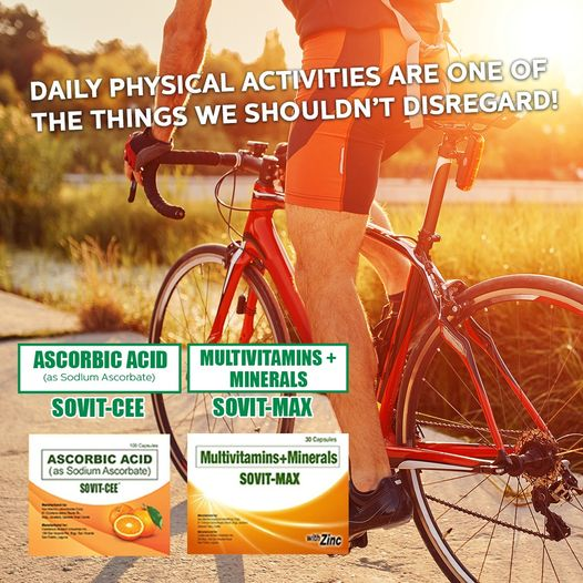 It is important to have your daily physical activity fix to make your bodies be active while helping it to boost your immunity!
Don't forget to take Sovit Vitamins for MAX protection 💯
sovitvitamins.com