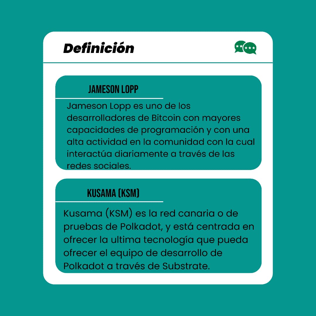 asoblockchain's tweet photo. Martes de vocabulario Cripto 🤓 https://t.co/A6Ky2aF6D1