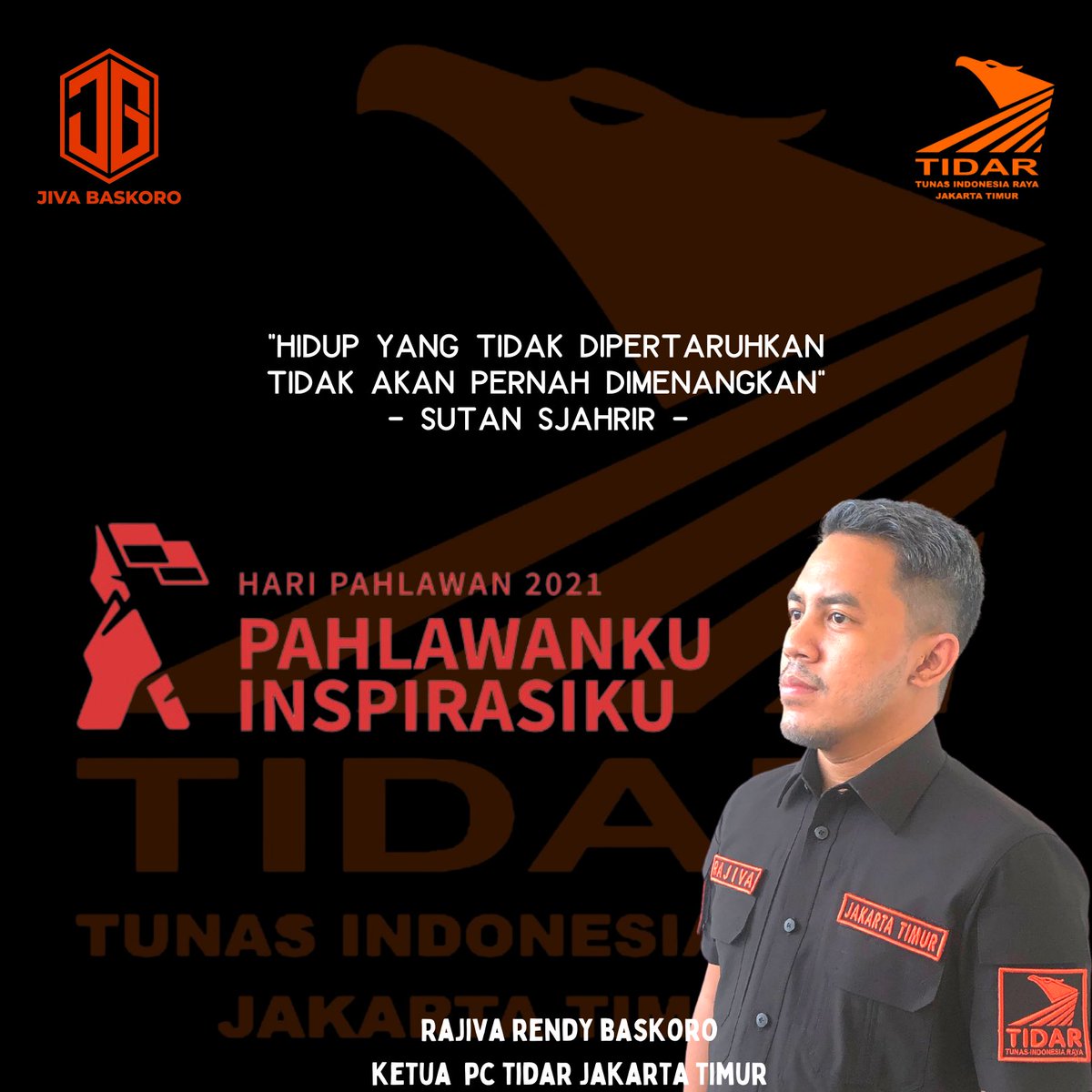 Selamat Hari Pahlawan

#TIDARJAKTIM