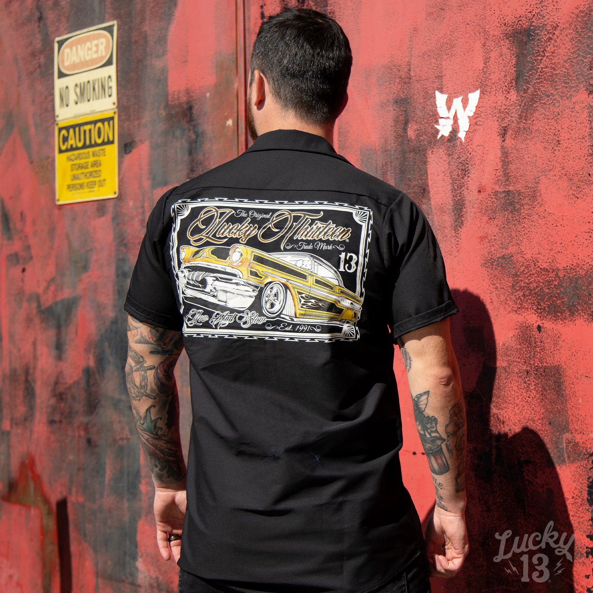 Low &amp; Slow Work Shirt | Lucky13.com
#lowandslow #workshirt #workshirts #est1991 #30years #lucky13