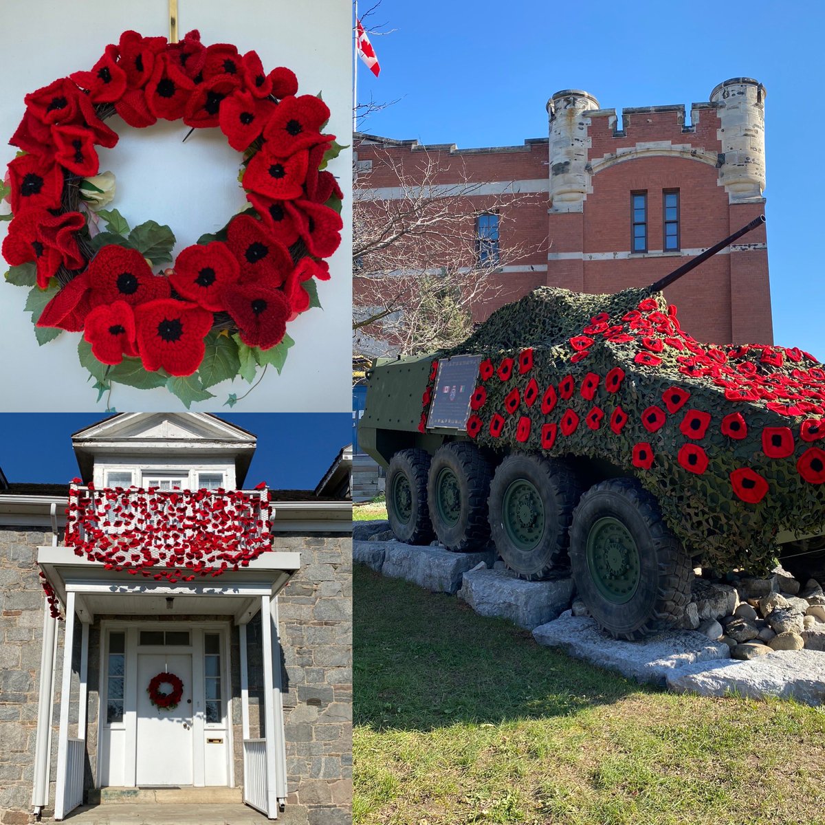 koning2004's tweet photo. The @CambridgePoppy project is an amazing tribute honouring our veterans. Everyone should check this out. #takethepoppytour #lestweforget #Remembranceday2021 https://t.co/AzpyazFEkL