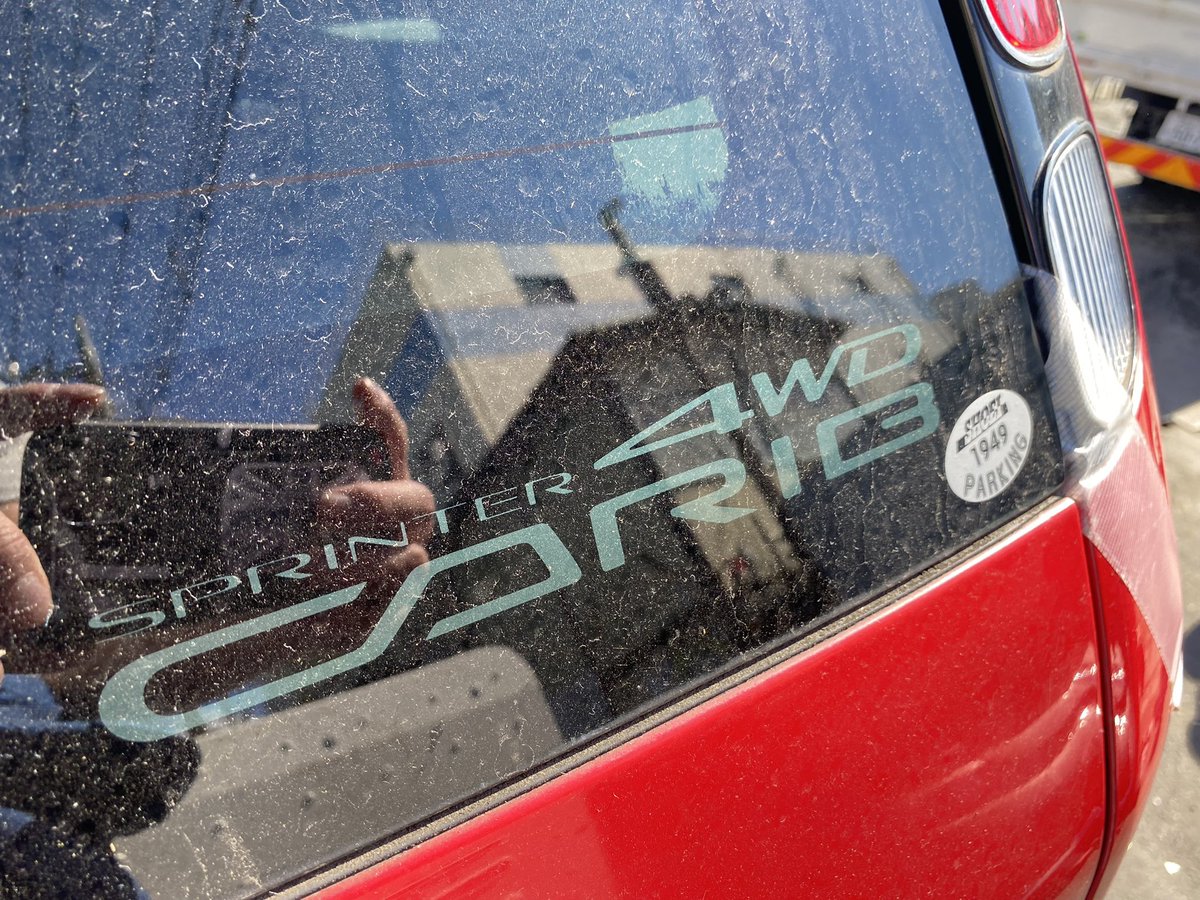 akabane_car's tweet photo. 🚙パーツ取り?中古車?🚗
AE114 TOYOTA SPRINTER CARIB Rorro
スプリンターカリブ
MT車
#ae114 #スプリンターカリブ #rosso #mt車 #赤羽カースチール https://t.co/zTMu6OMkml